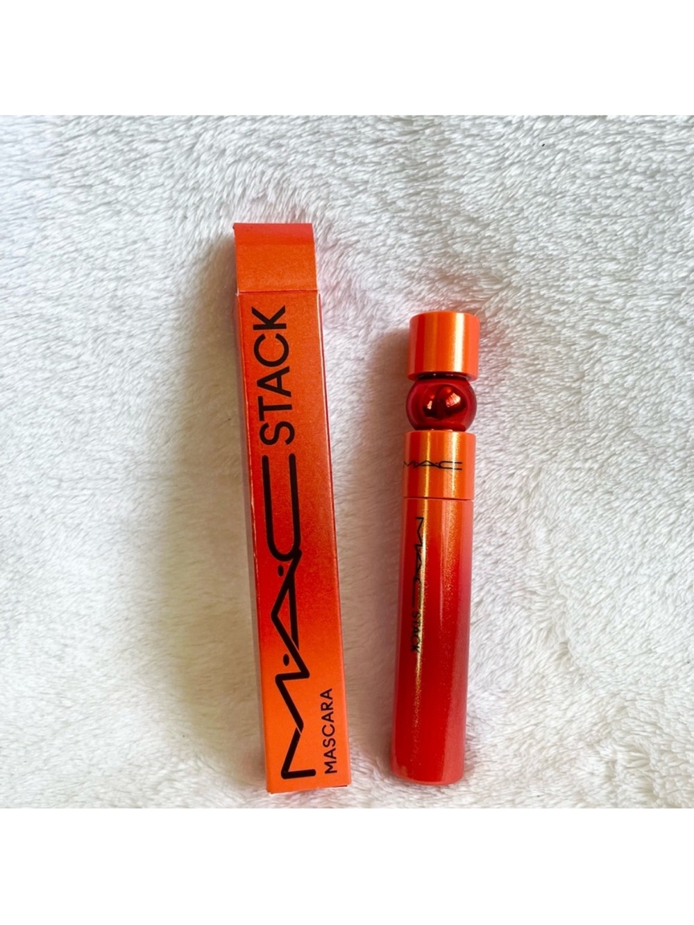 MAC STACK MASCARA Black limited Edition 0.41 Oz / 12ml